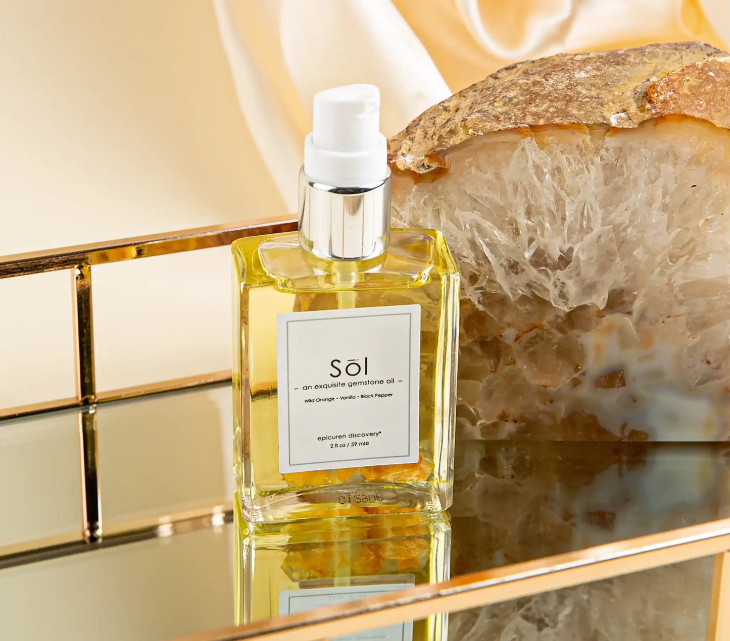 Sōl Exquisite Gemstone Oil 2 oz.
