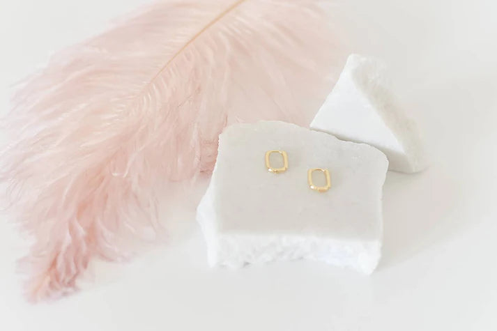 The Brileigh Hoops 18k Gold Plated Earrings